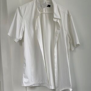 Theory Classic White Blouse